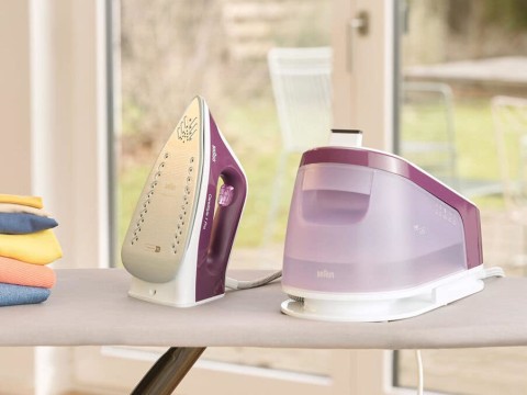 Braun CareStyle 1 Pro IS 1514 2200 W 1,7 L Piastra in Ceramica Viola