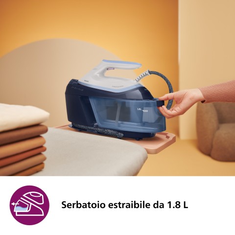 Philips 6000 series PerfectCare PSG6026/20, Ferro da stiro generatore di vapore, 2400W, 1.8L