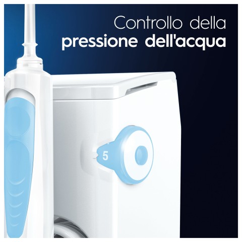 Oral-B Idropulsore Health Center Avanzato con 2 Beccucci Oxyjet, 2 Beccucci Con Getto D’acqua. 1 Idropulsore