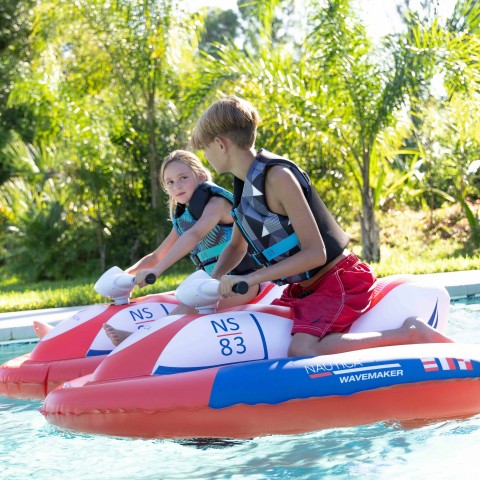 Nautica Moto d'acqua elettrica gonfiabile per bambini Wavemaker