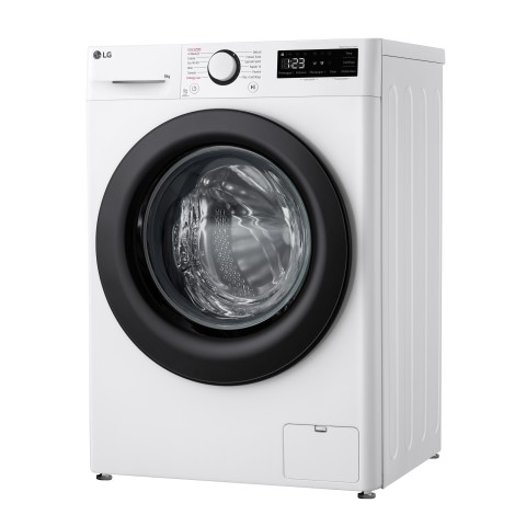 LG F2R3S08NSWB Lavatrice 8kg AI DD, Classe A-10%, 1200 giri, Vapore, AI Wash