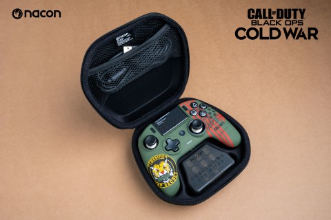 NACON Call of Duty: Black Ops Cold War Verde, Rosso Bluetooth Gamepad Analogico/Digitale MAC, PC, PlayStation 4