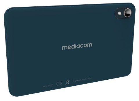 Mediacom M-SP8GY tablet Rockchip 32 GB 20,3 cm (8") 3 GB Wi-Fi 6 (802.11ax) Android 14 Nero, Blu