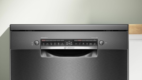 Bosch Serie 4 SMS4EMC06E Lavastoviglie da libera installazione 60 cm Acciaio nero Classe B