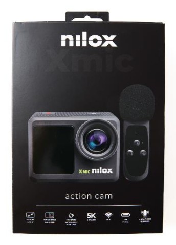 Nilox NXACXMIC fotocamera per sport d'azione 8 MP 4K Ultra HD CMOS 56,2 g