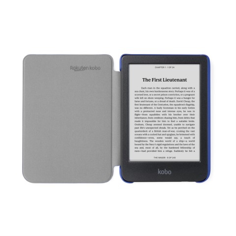 Rakuten Kobo Basic SleepCover custodia per e-book reader 15,2 cm (6") Custodia a libro Blu