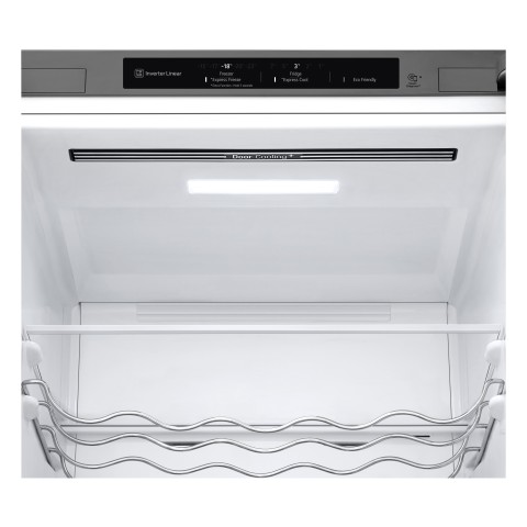 LG GBV3200DPY Frigorifero combinato, Classe D, 387L, Fresh Converter, Porte piatte,Argento