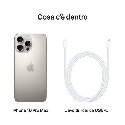 Apple iPhone 16 Pro Max 512GB Titanio Naturale