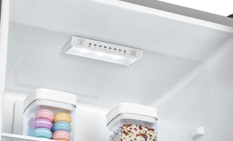 Hisense RB440N4ACA frigorifero con congelatore Libera installazione 336 L A Acciaio inox