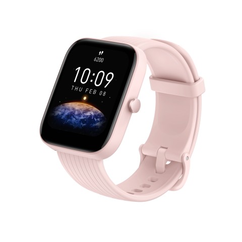 Amazfit Bip 3 Pro 4,29 cm (1.69") TFT 44 mm Digitale 240 x 280 Pixel Touch screen Rosa GPS (satellitare)