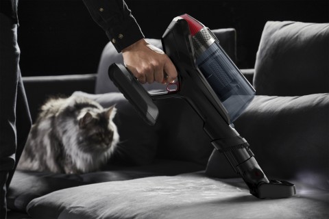 Rowenta X-Force Flex 12.60 RH98A7 aspirapolvere senza filo Rosso, Grigio Senza sacchetto