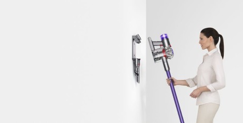 Dyson V8 Origin aspirapolvere senza filo Viola, Argento Senza sacchetto