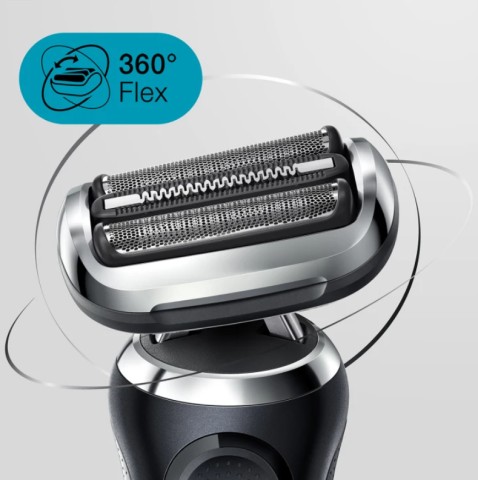 Braun Series 7 71-N1200s Rasoio Trimmer Acciaio inox