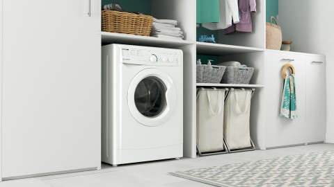 Indesit EWC 81284 W IT lavatrice Caricamento frontale 8 kg 1200 Giri/min Bianco