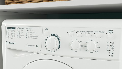 Indesit EWC 81284 W IT lavatrice Caricamento frontale 8 kg 1200 Giri/min Bianco