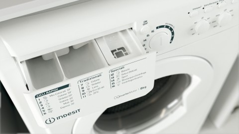 Indesit EWC 81284 W IT lavatrice Caricamento frontale 8 kg 1200 Giri/min Bianco