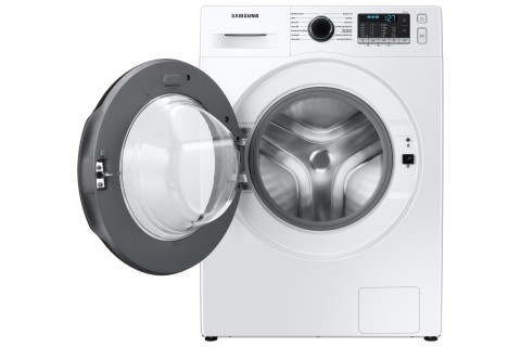 Samsung WW11BGA046ATET lavatrice a caricamento frontale Crystal Clean™ 11 kg Classe A 1400 giri/min, Porta nera + Panel D. Silver