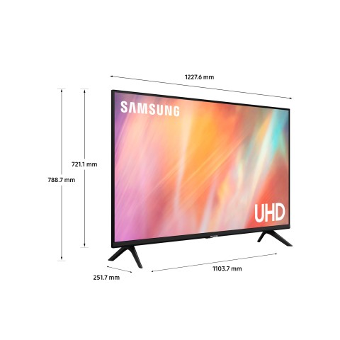 Samsung Series 7 UE55AU7090UXZT TV 139,7 cm (55") 4K Ultra HD Smart TV Wi-Fi Nero