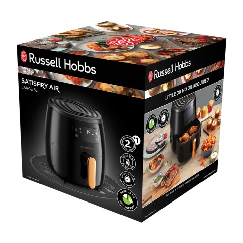 Russell Hobbs SatisFry Air Heißluftfritteuse Singolo 5 L Indipendente 1650 W Friggitrice ad aria calda Nero