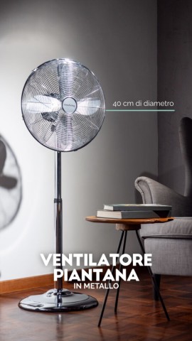 Innoliving INN-522 ventilatore Cromo