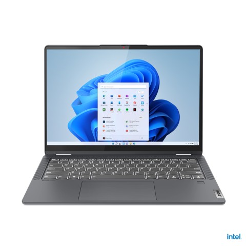 Lenovo IdeaPad Flex 5 14IAU7 Intel® Core™ i5 i5-1235U Ibrido (2 in 1) 35,6 cm (14") Touch screen WUXGA 16 GB LPDDR4x-SDRAM 512 GB SSD Wi-Fi 6 (802.11ax) Windows 11 Home Grigio