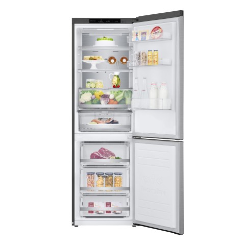 LG GBP62PZNCN Frigorifero combinato, Classe C, 384L, Fresh Converter, No frost, Inox