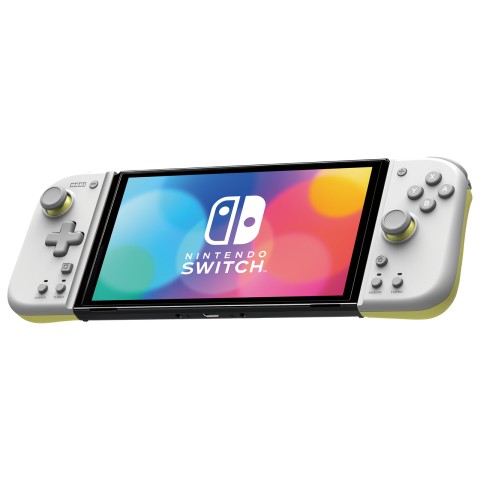 Hori Split Pad Compact Grigio, Giallo Gamepad Analogico/Digitale Nintendo Switch