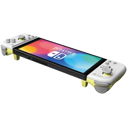 Hori Split Pad Compact Grigio, Giallo Gamepad Analogico/Digitale Nintendo Switch