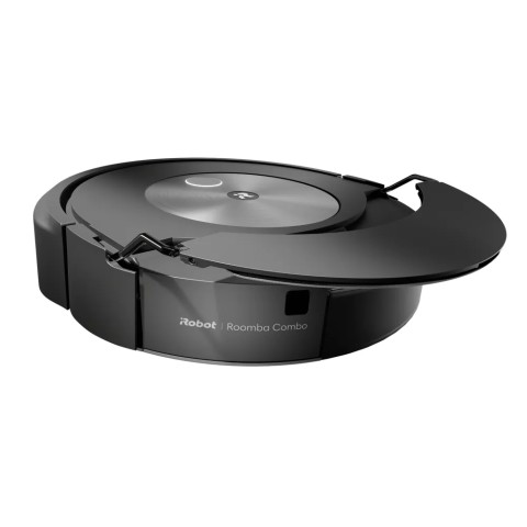 iRobot Roomba Combo j7 aspirapolvere robot Senza sacchetto Nero, Acciaio inox