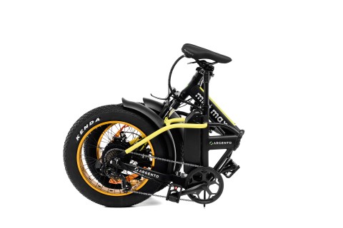 Argento e-Mobility MiniMax Nero, Giallo Alluminio Taglia unica 50,8 cm (20") 26 kg Ioni di Litio