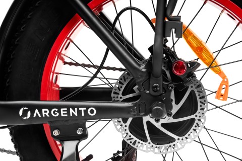 Argento e-Mobility MiniMax GT Grigio, Rosso Alluminio Taglia unica 50,8 cm (20") 26,7 kg Ioni di Litio