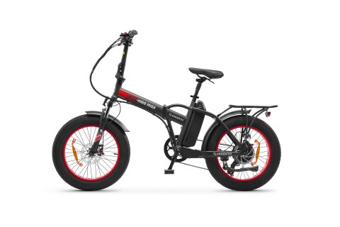 Argento e-Mobility MiniMax GT Grigio, Rosso Alluminio Taglia unica 50,8 cm (20") 26,7 kg Ioni di Litio