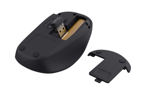 Trust Yvi+ mouse Ufficio Mano destra RF Wireless Ottico 1600 DPI