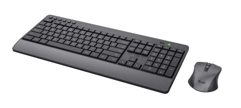 Trust Trezo tastiera Mouse incluso Universale RF Wireless QWERTY Italiano Nero