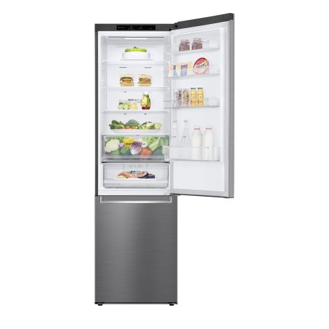 LG GBB62PZJMN Frigorifero combinato, Classe E, 384L, No frost, Inox