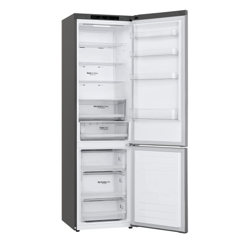 LG GBB62PZJMN Frigorifero combinato, Classe E, 384L, No frost, Inox