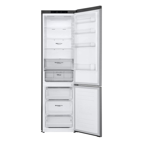 LG GBB62PZJMN Frigorifero combinato, Classe E, 384L, No frost, Inox