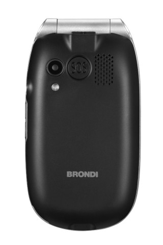 Brondi Amico Comfort 7,11 cm (2.8") Nero Telefono di livello base