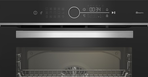 Beko BBIMM13400XCSW 72 L 3400 W A+ Nero, Acciaio inox