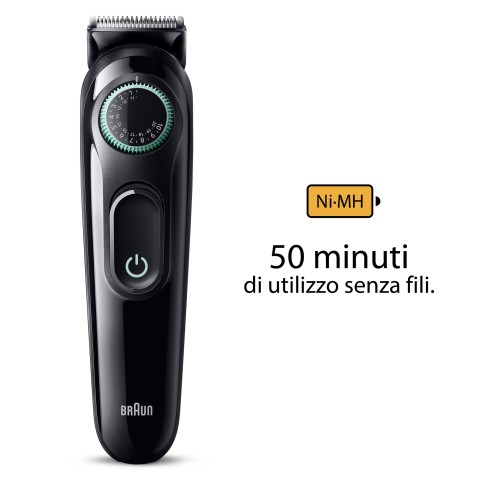 Braun BeardTrimmer 3 BT3411 Regolabarba Uomo