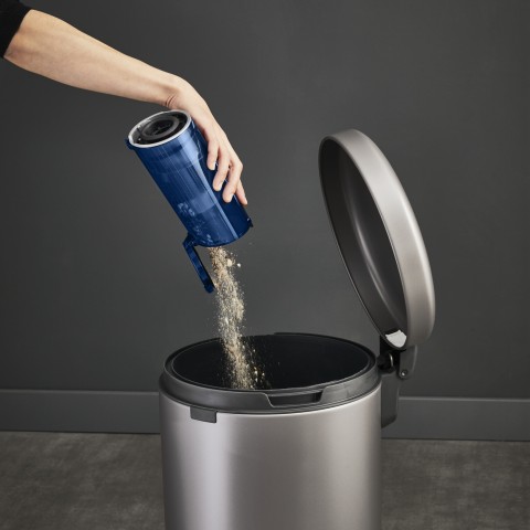 Rowenta RH20C0 Aspirapolvere a bastone 2 in 1 Batteria Secco e bagnato Senza sacchetto 0,4 L 250 W Argento, Blu