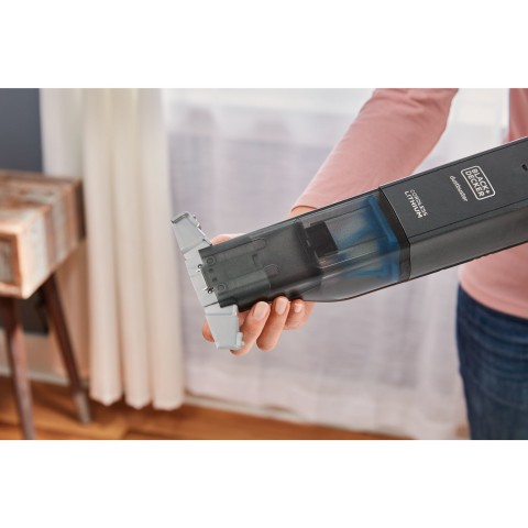 Black & Decker HLVC320B11-QW aspirapolvere senza filo Titanio Senza sacchetto