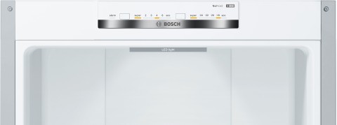 Bosch Serie 4 KGN392LDC frigorifero con congelatore Libera installazione 368 L D Acciaio inox