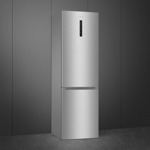 Smeg FC21XDNC frigorifero con congelatore Libera installazione 361 L C Acciaio inox