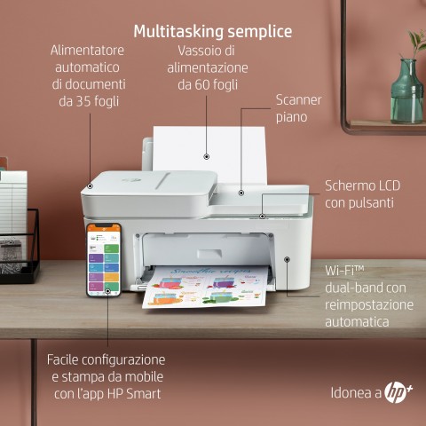 HP DeskJet Stampante multifunzione 4122e