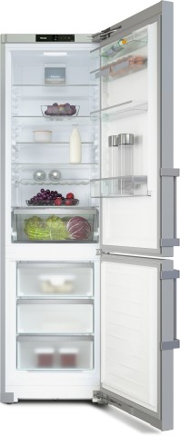 Miele KFN 4795 AD Libera installazione 371 L A Argento, Acciaio inox