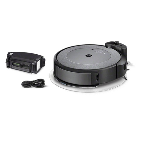 iRobot Roomba Combo i5 aspirapolvere robot Senza sacchetto Nero, Grigio