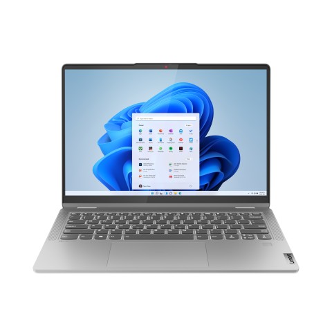 Lenovo IdeaPad Flex 5 AMD Ryzen™ 5 7430U Ibrido (2 in 1) 35,6 cm (14") Touch screen WUXGA 16 GB LPDDR4x-SDRAM 512 GB SSD Wi-Fi 6 (802.11ax) Windows 11 Home Grigio