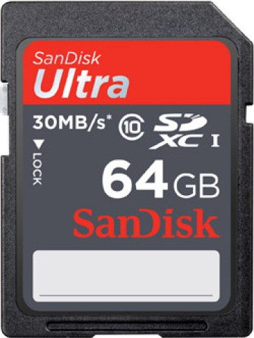 SanDisk 64GB Ultra SDXC UHS-I Classe 10