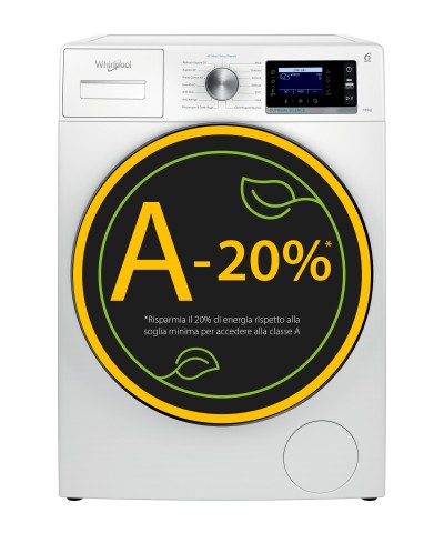 Whirlpool Lavatrice a libera installazione - W6 08 SILENCE IT